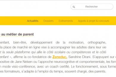 Zeneduc : l'une des start-up françaises qui dessinent l'éducation du futur pour la BPI