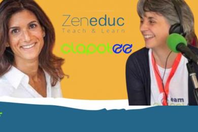 Zeneduc au micro de Clapotee pour les derniers conseils avant le bac