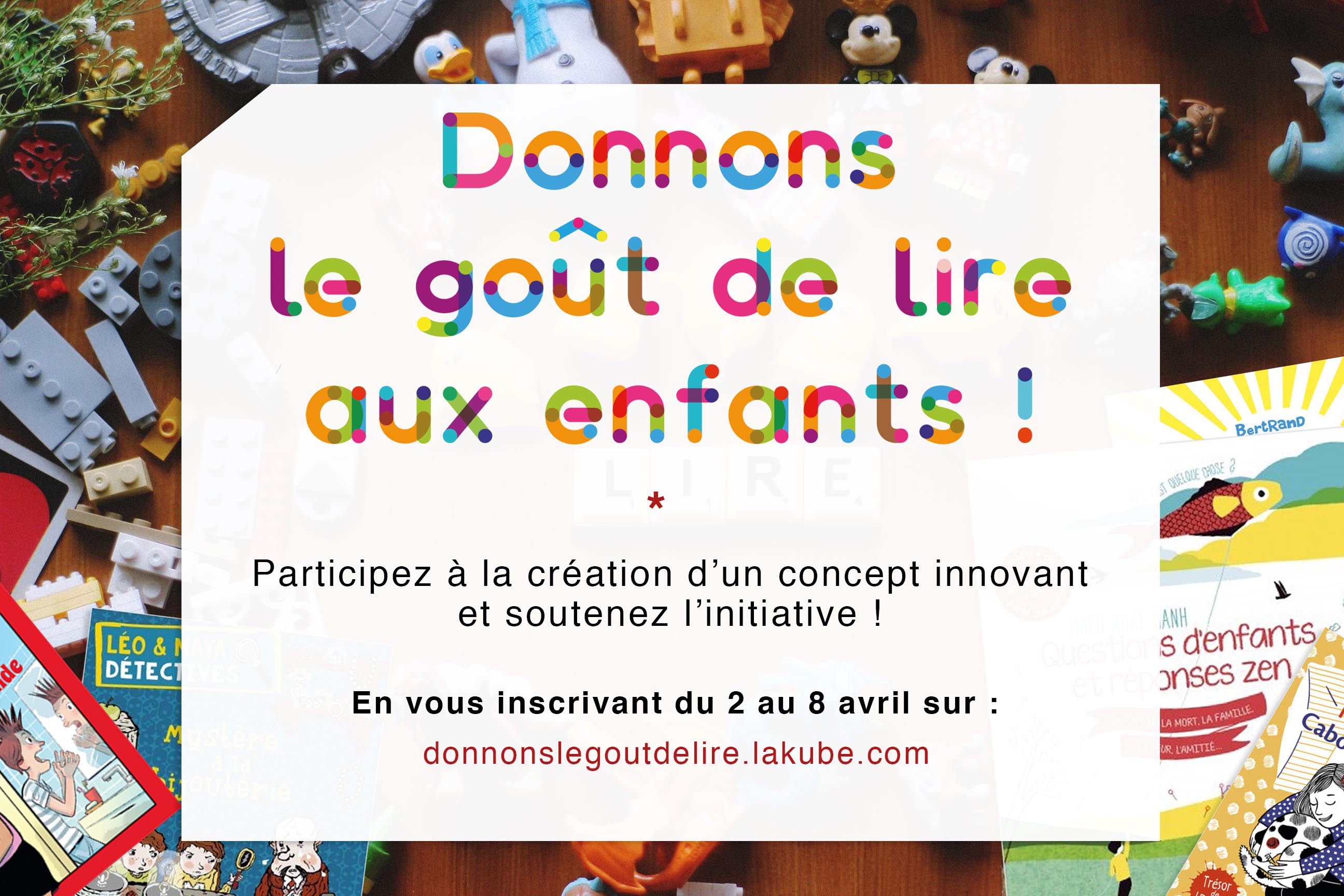 Donnons le goût de la lecture à nos enfants