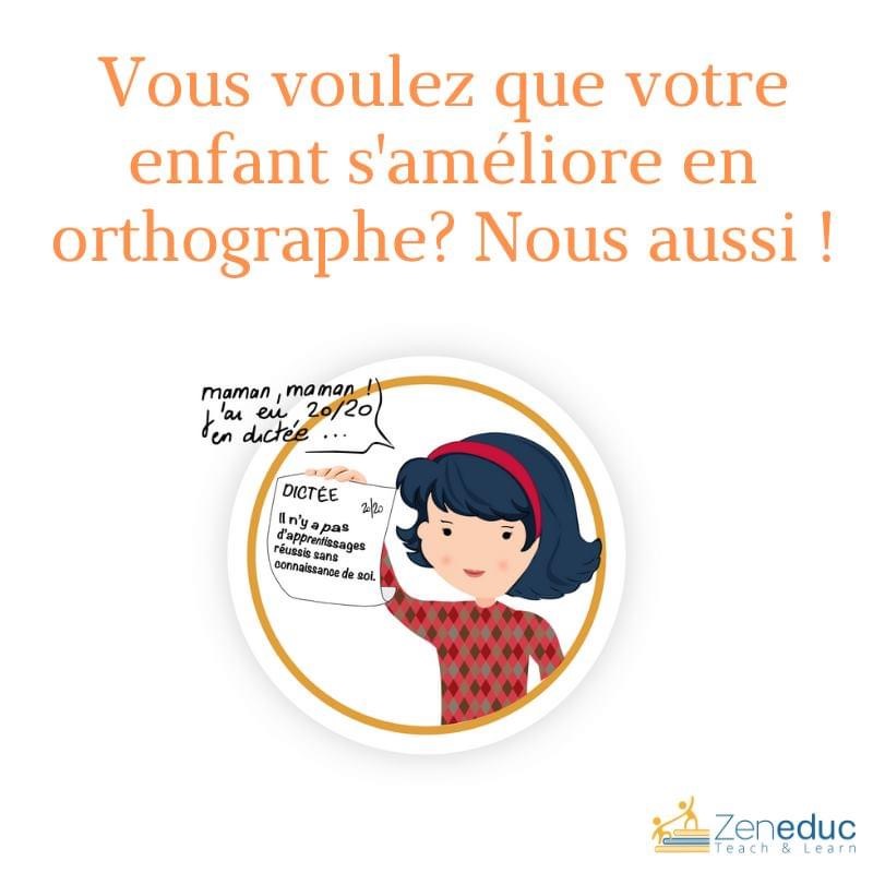 Apprendre à écrire sans faute d'orthographe